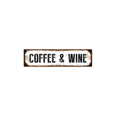 Coffee & wine