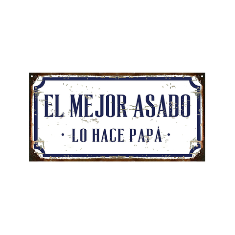 El mejor asado lo hace papá