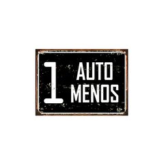 Un auto menos