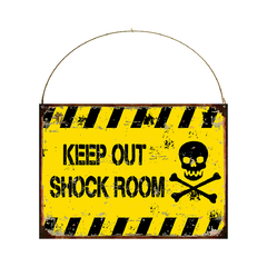 Keep out shock room