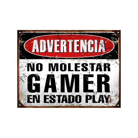 No molestar gamer en estado play