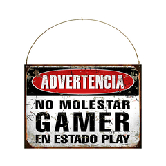 No molestar gamer en estado play