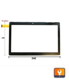 Táctil Touch Pantalla Iqual T10w - Mjk-pg101-1701 Fpc
