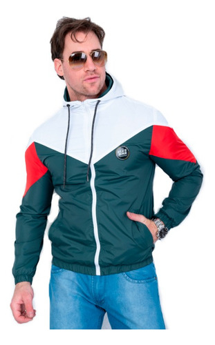 Campera Hombre Rompeviernto Liviana Premium 100% Impermeable