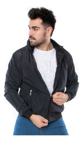 Campera Rompeviento Hombre Térmica Impermeable Polar