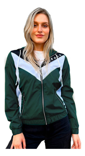 Campera Rompeviento Mujer Chaqueta Termica Impermeable