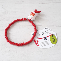 PULSERA BUENA VIBRA ROJA - comprar online