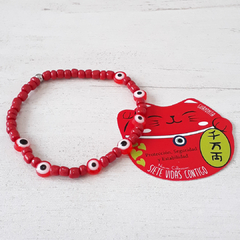 PULSERA NAZAR ROJA