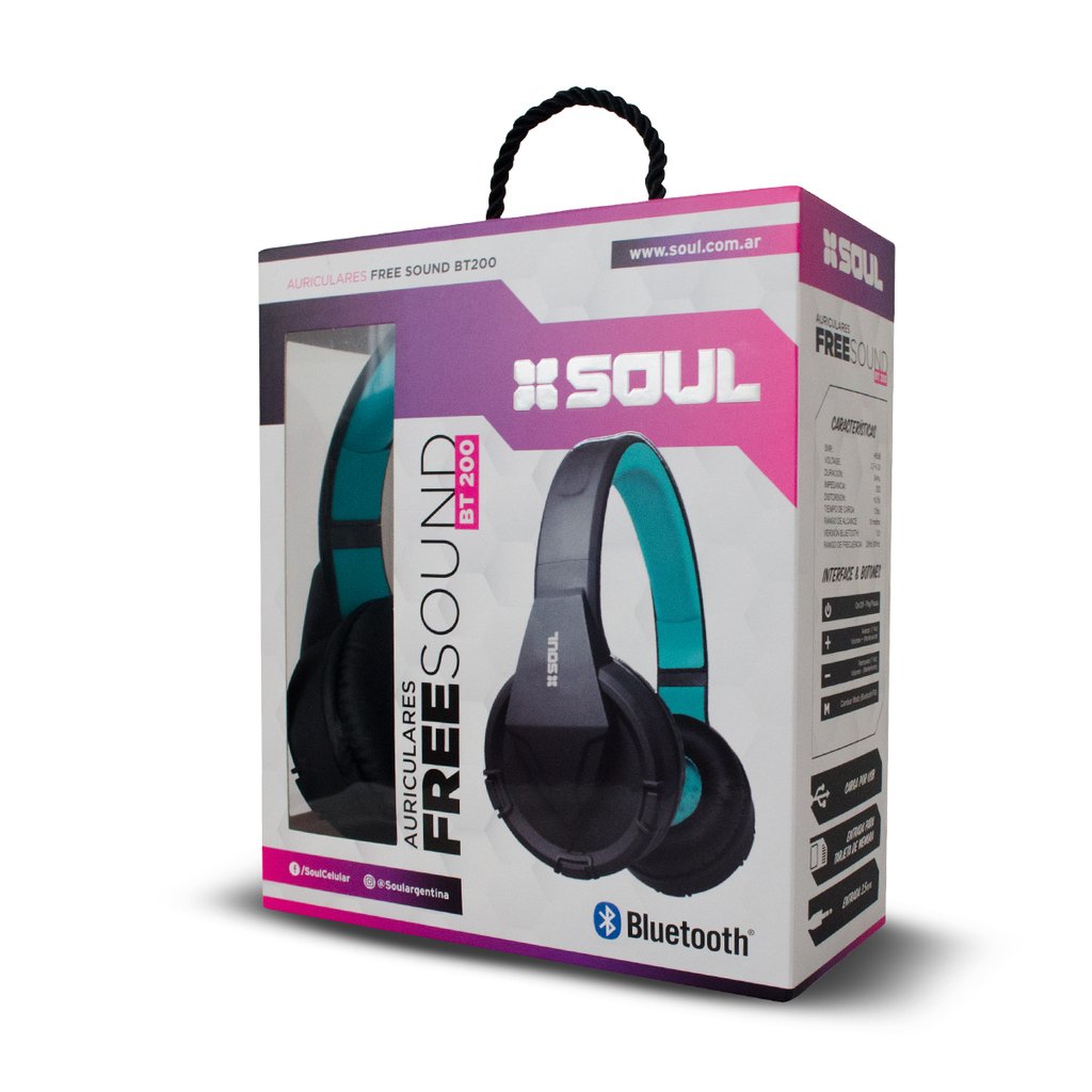 AURICULAR BLUETOOTH SOUL TWS 200 CERO - DB Store