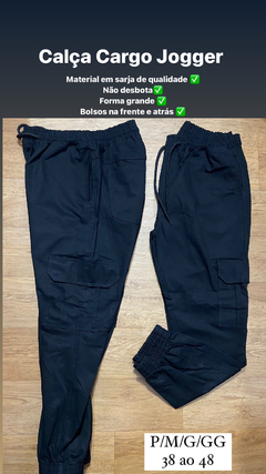 Calça Cargo jogger