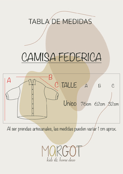 Camisa Federica