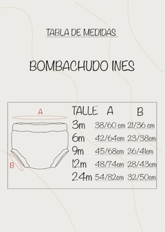 Bombachudo Ines bordado 6 m en internet