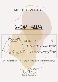 Short Alba - TIENDAMARGOT