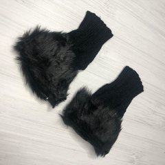 Guantes mitones peludos