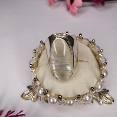 ANILLO NACAR OVAL