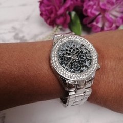 RELOJ REDONDO PLATA - comprar online