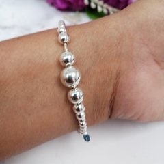 PULSERA BOLITAS ADAPTABLE - comprar online