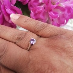 ANILLO SOLITARIO VIOLET - comprar online