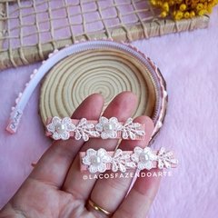 Duo de Hair Clips - Flowers