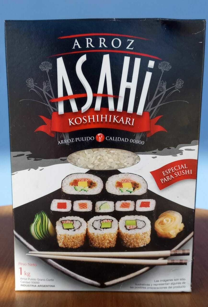 Arroz para sushi x 1kg