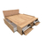 Cama Plataforma Benethon Box C/cajones Y Zapatero - 2 Plazas - tienda online