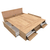 Imagen de Cama Plataforma Benethon Quenn Box C/cajones Y Zapatero - 2p