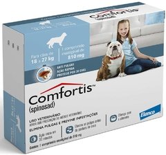 COMFORTIS AZUL (810MG) 18KG A 27 KG CÃES -  1 COMPRIMIDO - comprar online