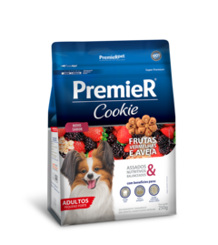 PREMIER COOKIE CÃES ADULTOS RAÇAS PEQUENAS FRUTAS VERMELHAS - comprar online