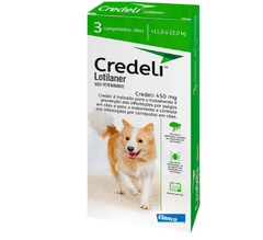 ANTIPULGAS CREDELI VERDE (450MG) 11KG - 22KG - 3 TABLETE - comprar online