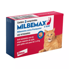 MILBEMAX G (4/10MG) 0,5- 2,5 KG - GATOS  - 2 COMPRIMIDOS - comprar online