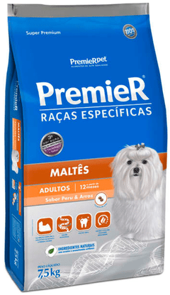 RAÇÃO PREMIER MALTES ADULTO - 7,5KG - comprar online