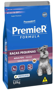 RAÇÃO PREMIER ADULTO RAÇAS PEQUENAS - 2,5KG - comprar online