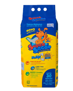 TAPETE HIGIÊNICO SUPER SECÃO MAX 30UN. - 1 PACOTE - comprar online