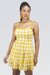 Vestido Afrodite Mini Amarelo - comprar online