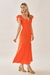 Vestido Fiona Midi Laranja - loja online