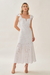 Vestido Fiona Midi Branco - loja online