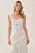 Vestido Hermínia Longo Branco - comprar online