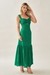 Vestido Hermínia Longo Verde - loja online