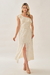 Vestido Luna Midi Creme - loja online