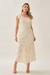 Vestido Luna Midi Creme