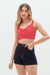 Blusa Cropped Alice Vermelho na internet