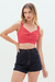 Blusa Cropped Alice Vermelho - loja online