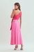 Saia Apate Midi Pink - loja online