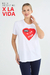 Remera x la vida