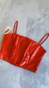 TOP CHAROL ROJO - comprar online