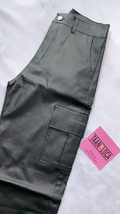 PANTALON CARGO ENGOMADO TAJO - comprar online