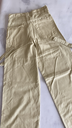 PANTALON CARGO CREMA - comprar online