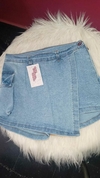 SKORT CARGO CELESTE JEANS