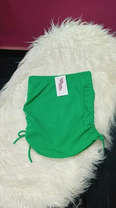 POLLERA VERDE AJUSTABLE