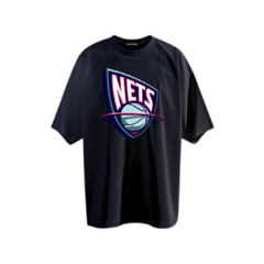 Remera New Jersey Nets 2000 logo